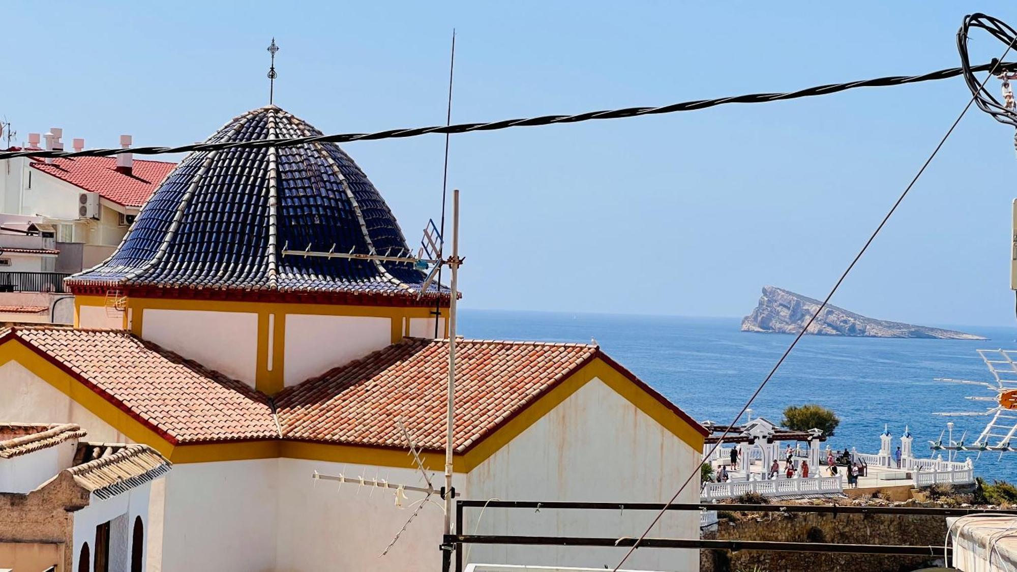 Ferienwohnung Atico Con Vistas En El Casco Antiguo De Benidorm Exterior foto