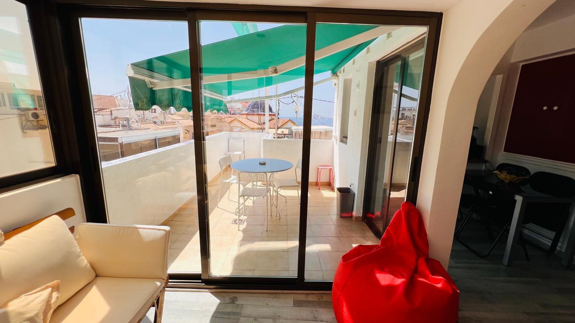 Ferienwohnung Atico Con Vistas En El Casco Antiguo De Benidorm Exterior foto